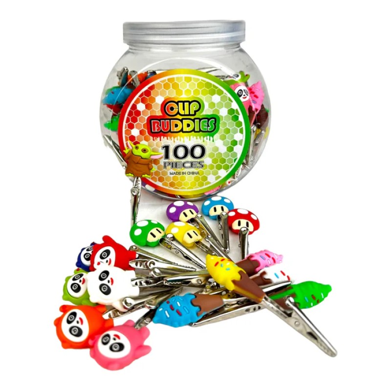 100 ROACH CLIPS JAR- PIP0551