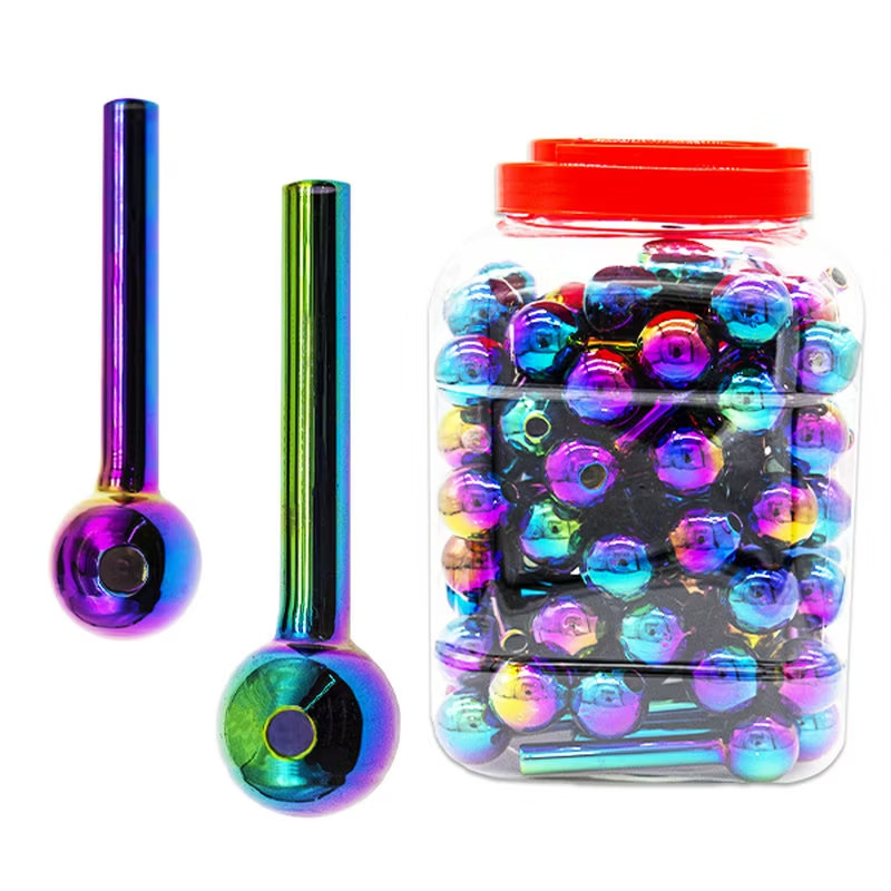 6" OIL BURNER RAINBOW JAR OF 60PC