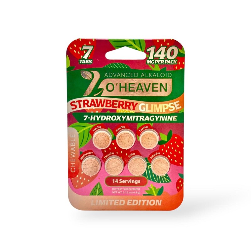 7 O'HEAVEN 7 HYDROXY 50MG/5CT- STRAWBERRY GLIMPSE
