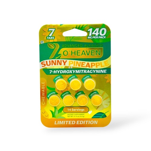 7 O'HEAVEN 7 HYDROXY 50MG/5CT- SUNNY PINEAPPLE