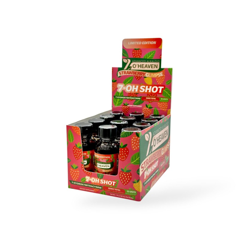 7 O'HEAVEN SHOT - STRAWBERRY GLIMPSE  50MG