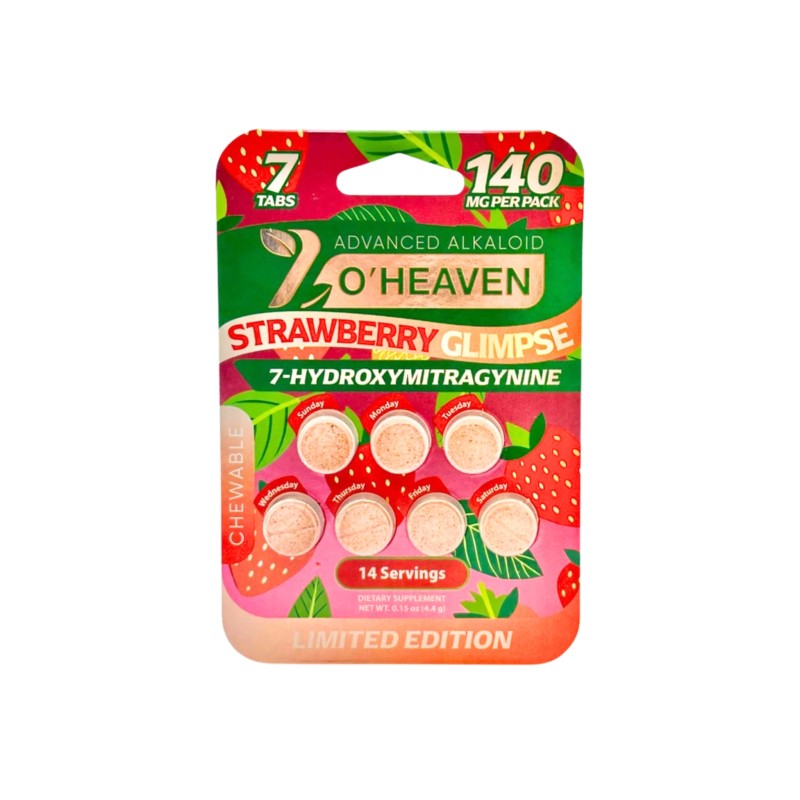 7 O'HEAVEN STRAWBERRY GLIMPSE 20MG 7CT