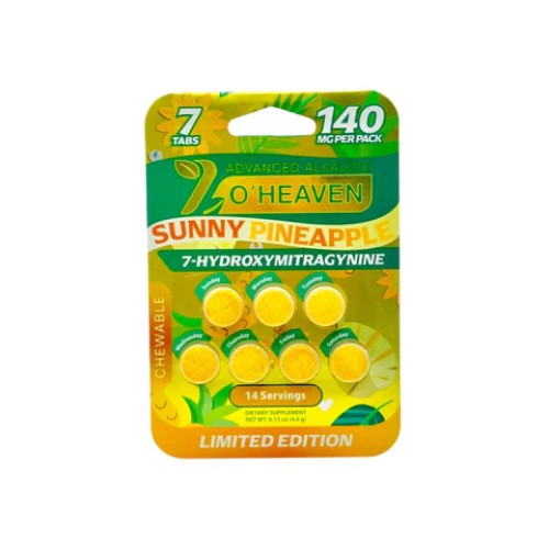 7 O'HEAVEN SUNNY PINEAPPLE 20MG 7CT