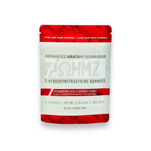 7 OHMZ 28G GUMMIES - 3.5G PER GUMMY 10PK PER DISPLAY