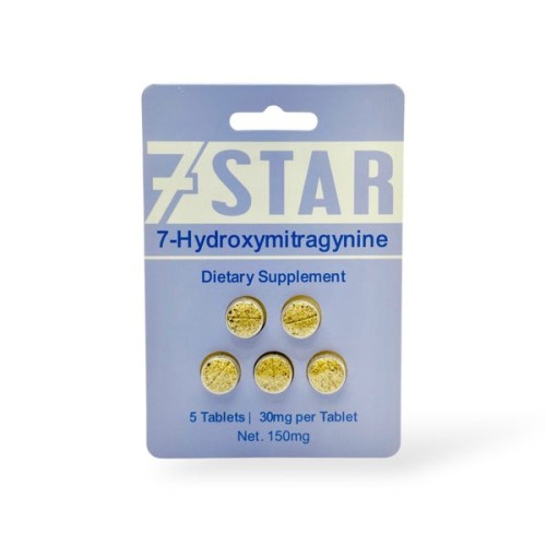 7 STAR HYDROXY TABLETS 30MG 5CT- MINT
