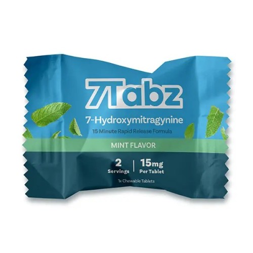 7TABZ HYDROXY PURE EXTRACT TABLETS 15MG- MINT FLAVOR