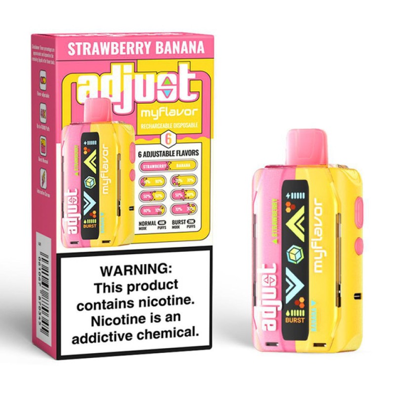 ADJUST MYFLAVOR 40K - STRAWBERRY BANANA