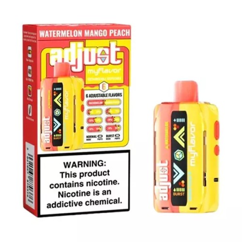 ADJUST MYFLAVOR 40K - WATERMELON MANGO PEACH