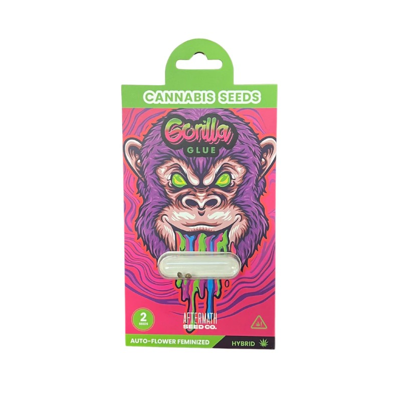 AFTERMATH SEED CO. CANNABIS SEEDS FEMINIZED 2PC/10PK- GORILLA GLUE (H)