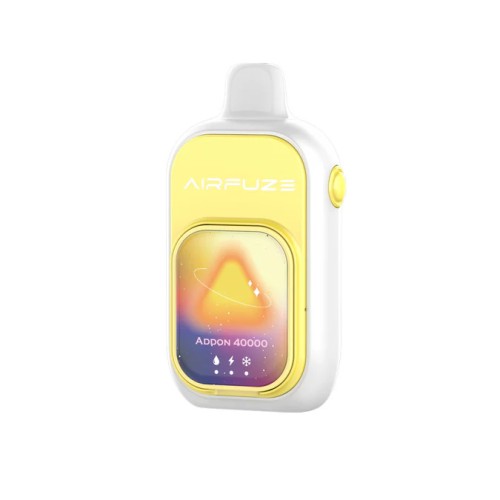 AIRFUZE ADDON 40K PUFFS (WITH NICOTINE STRIPS) - MANGO PEACH ICE