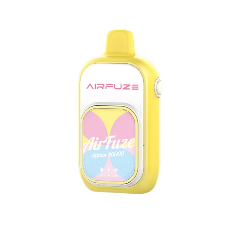 AIRFUZE ADDON 40K PUFFS (WITH NICOTINE STRIPS) - STRAW KIWI WATERMELON