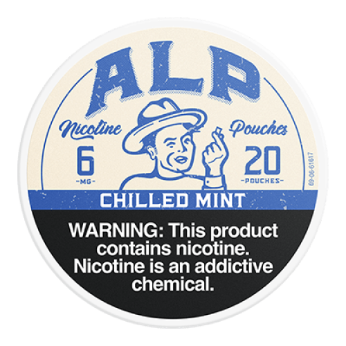 ALP NIC POUCHES CHILLED MINTS 6MG