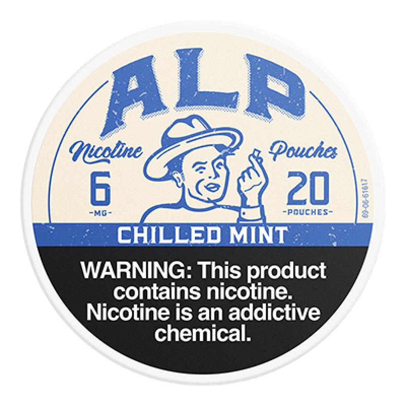 ALP NIC POUCHES CHILLED MINTS 6MG
