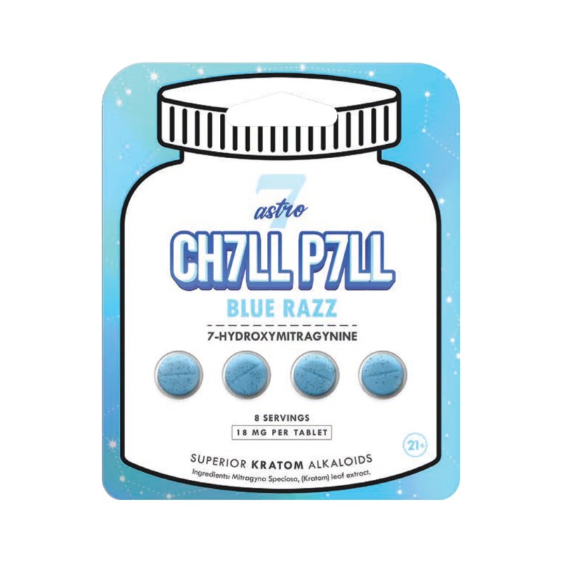 ASTRO 7 CH7LL P7LL 4CT/10PK- BLUE RAZZ