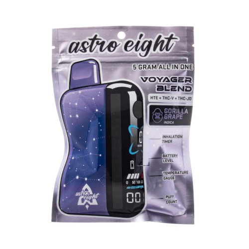 ASTRO 8 5G VOYAGER BLEND 5PK- GORILLA GRAPE (I)