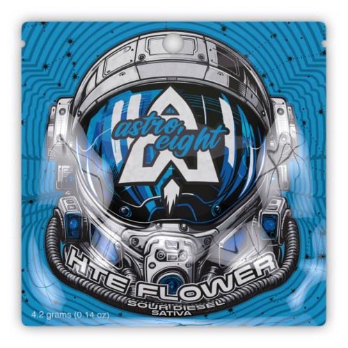 ASTRO 8 HTE FLOWER 4.2G SOUR DIESEL
