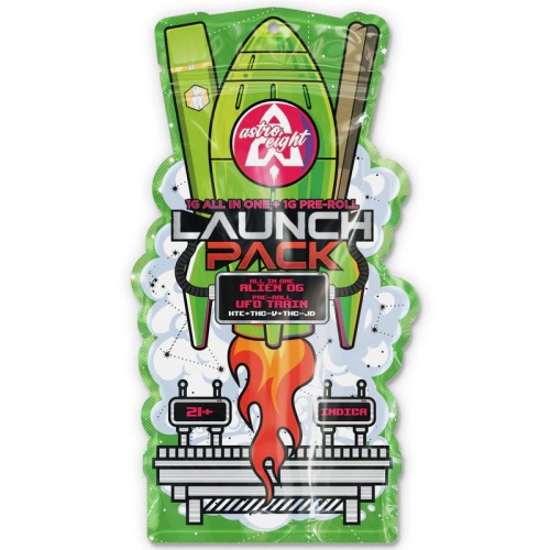 ASTRO 8 LAUNCH PACK - ALIEN OG & UFO TRAIN (I)