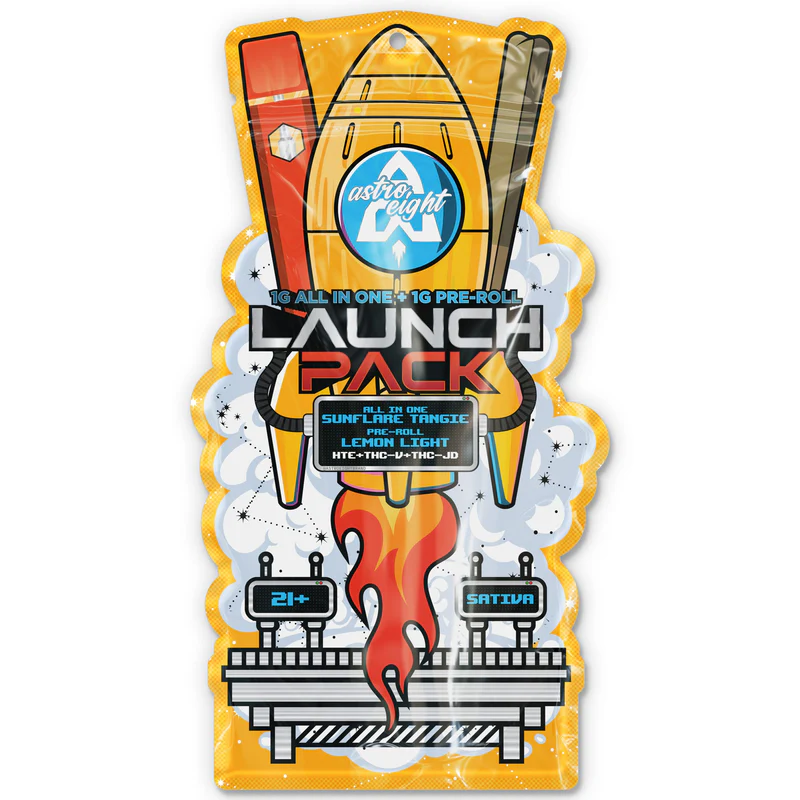 ASTRO 8 LAUNCH PACK - SUNFLARE TANGIE & LEMON LIGHT (S)