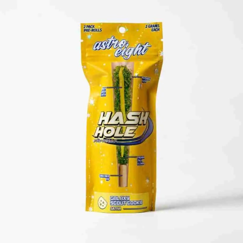 ASTRO 8 SINGLES 2G HASH HOLE- GALAXY SCOUT COOKIE (S)