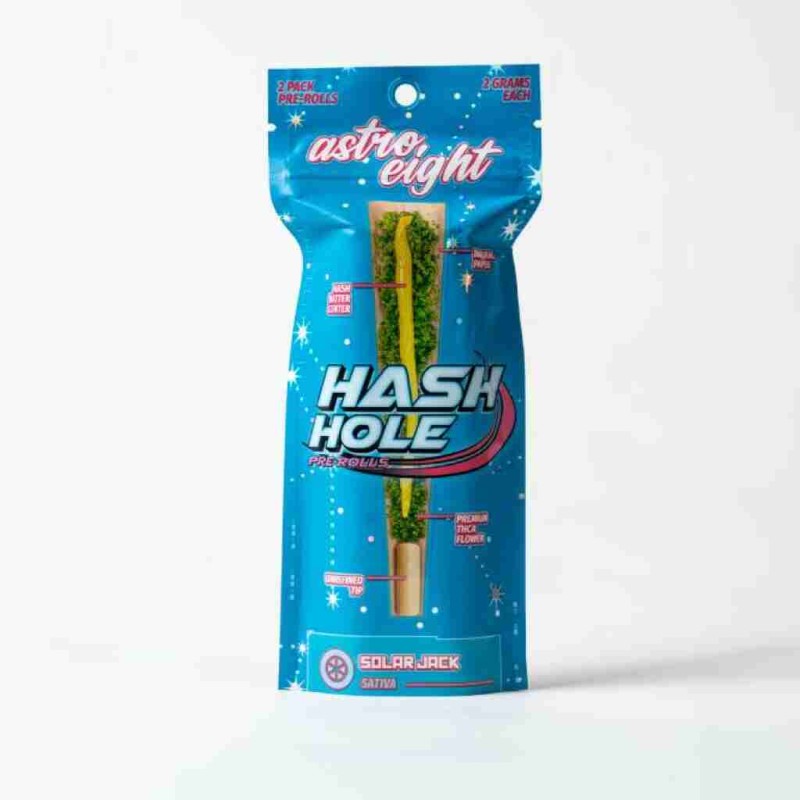ASTRO 8 SINGLES 2G HASH HOLE- SOLAR JACK (S)