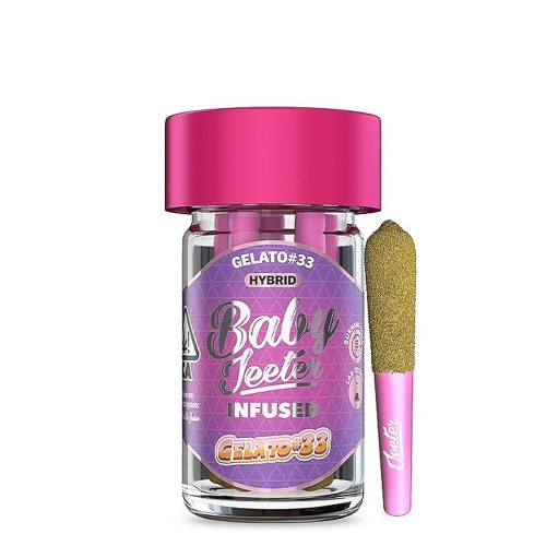BABY JEETER THCA PRE ROLL 3.5- GELATO #33 (H)