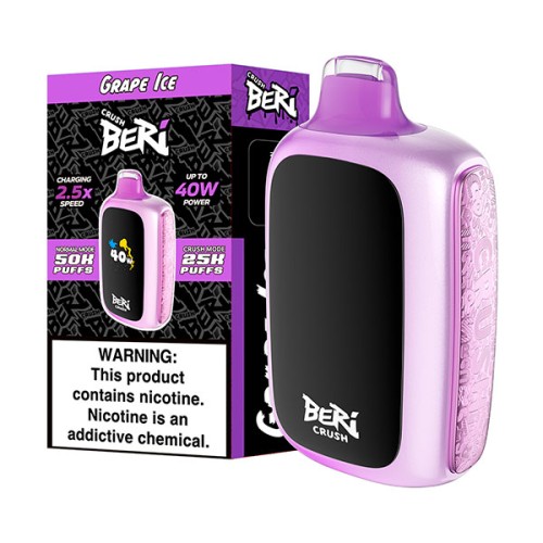 BERI CRUSH 50K VAPE- GRAPE ICE