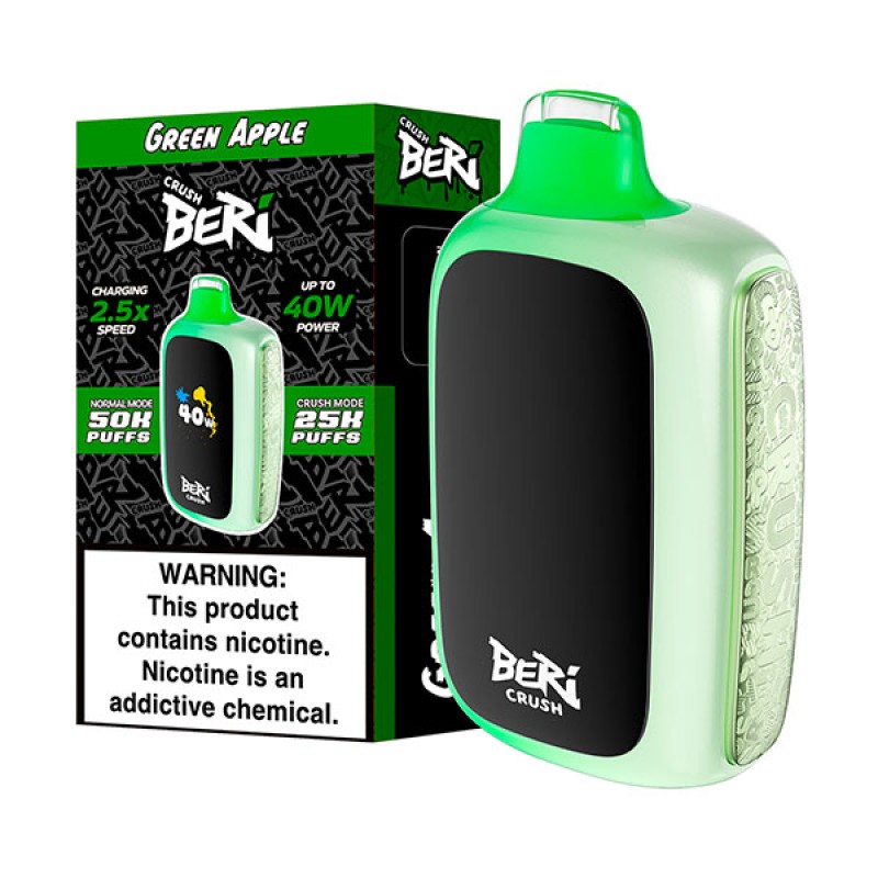 BERI CRUSH 50K VAPE- GREEN APPLE