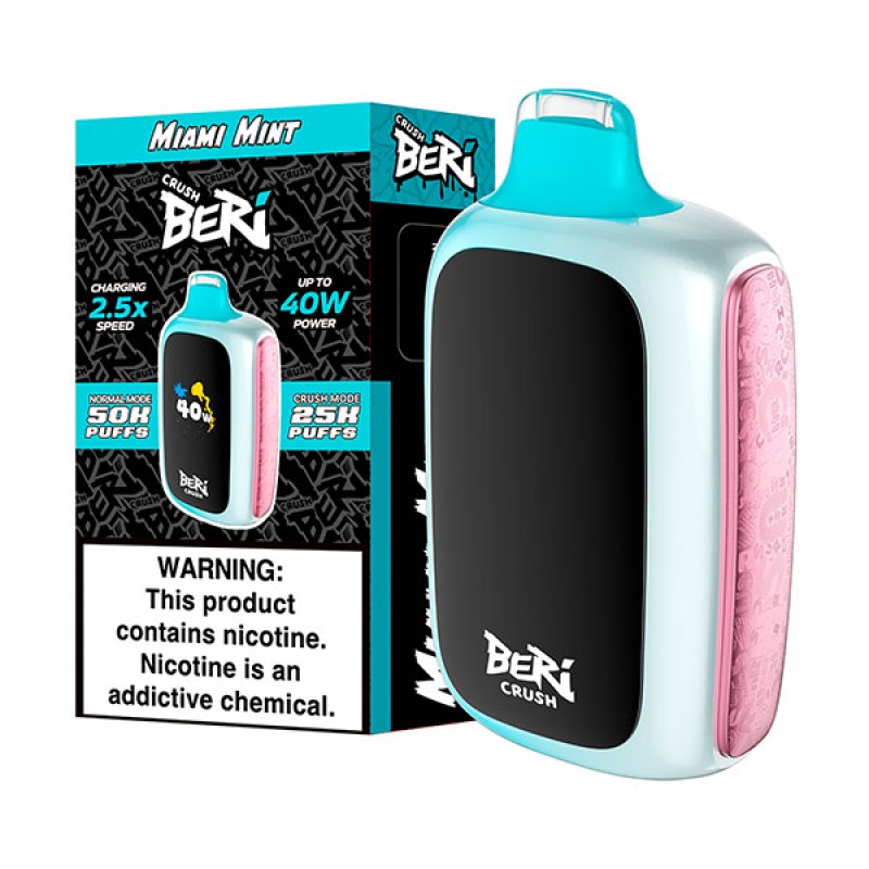 BERI CRUSH 50K VAPE- MIAMI MINT