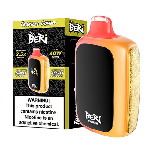 BERI CRUSH 50K VAPE- TROPICAL GUMMY