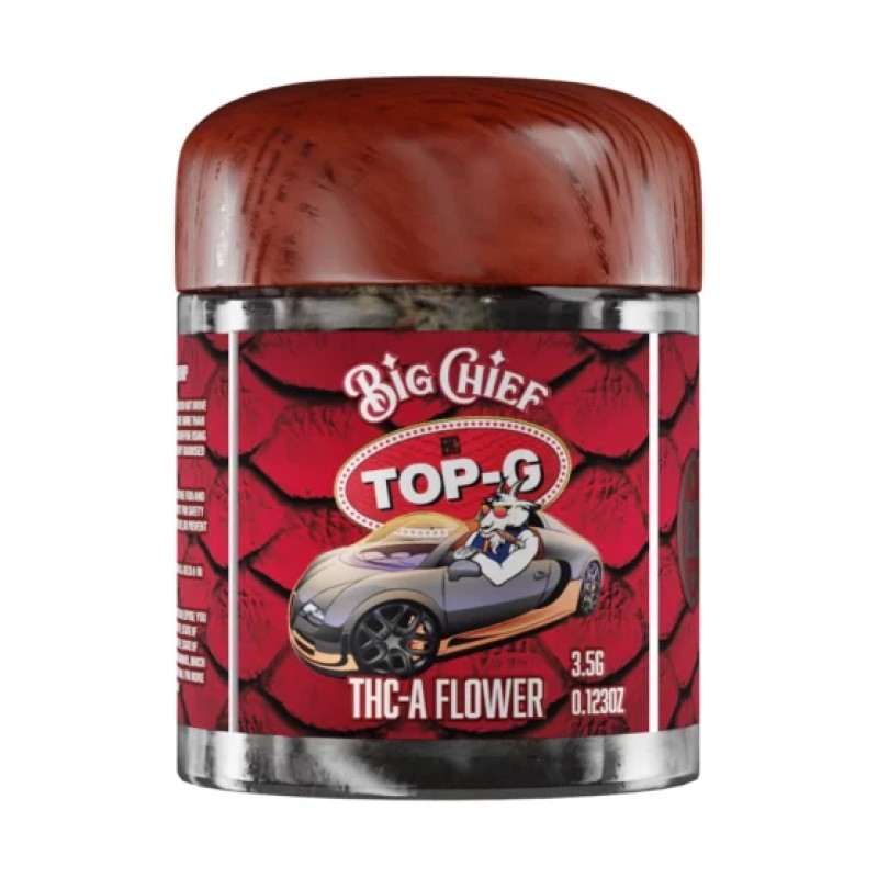 BIG CHIEF THCA 3.5G INDOOR FLOWER- TOP G (H)