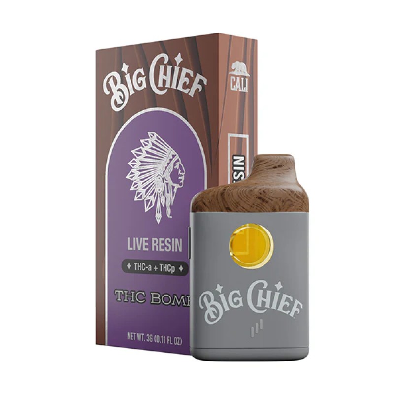BIG CHIEF 3G THC-A & THC-P DISPOSABLE - THC BOMB (I)