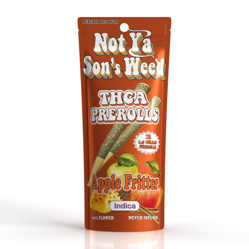 BLAZE DIAMOND DIPPED THC-A PREROLLS 10CT JAR- APPLE FRITTER (S)