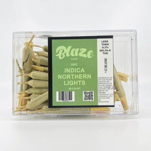 BLAZE PRE ROLL HHC INDICA NORTHERN LIGHTS