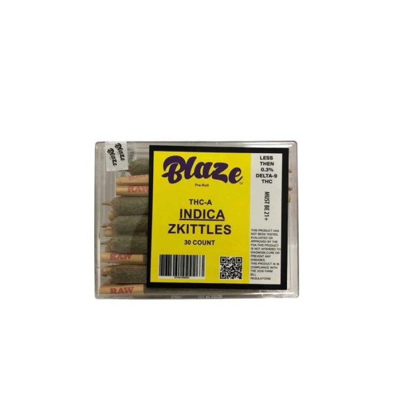 BLAZE THCA PRE ROLLS 2PK 1G- HEAVENLY (S)