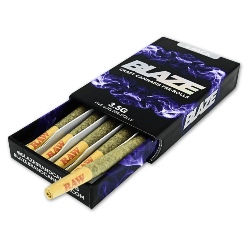 BLAZE THCA PRE ROLLS 2PK 1G- KUSH MINTS (H)