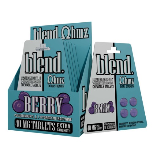 BLEND PSUEDO + HYDROXY 4CT 40MG TABS - BERRY