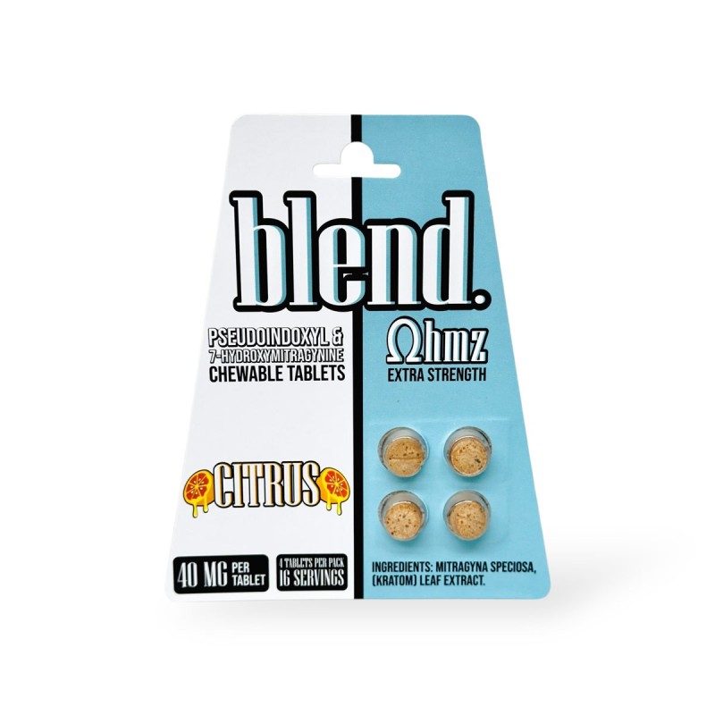 BLEND PSUEDO + HYDROXY 4CT 40MG TABS - CITRUS