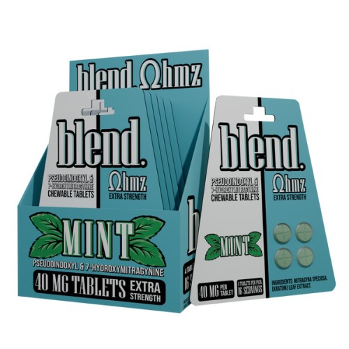 BLEND PSUEDO + HYDROXY 4CT 40MG TABS - MINT