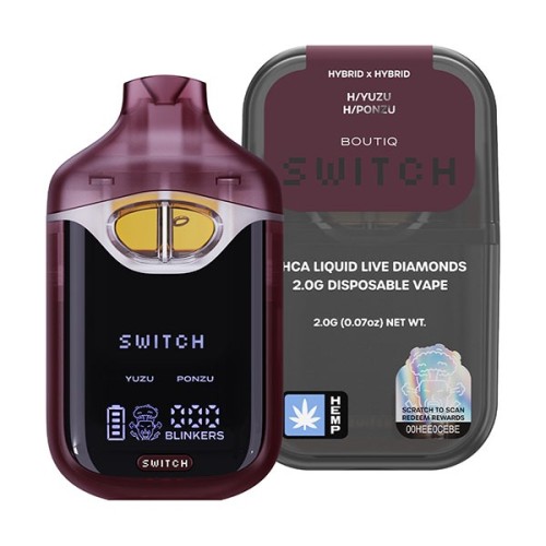 BOUTIQ SWITCH V4 DUAL THCA 2G- YUZU/PONZU (H/H)
