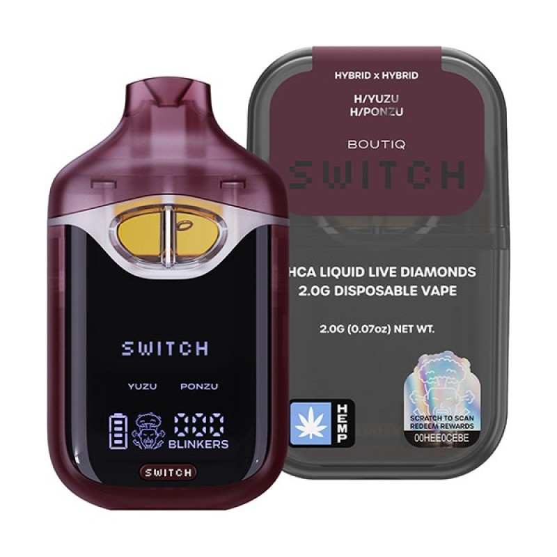 BOUTIQ SWITCH V4 DUAL THCA 2G- YUZU/PONZU (H/H)