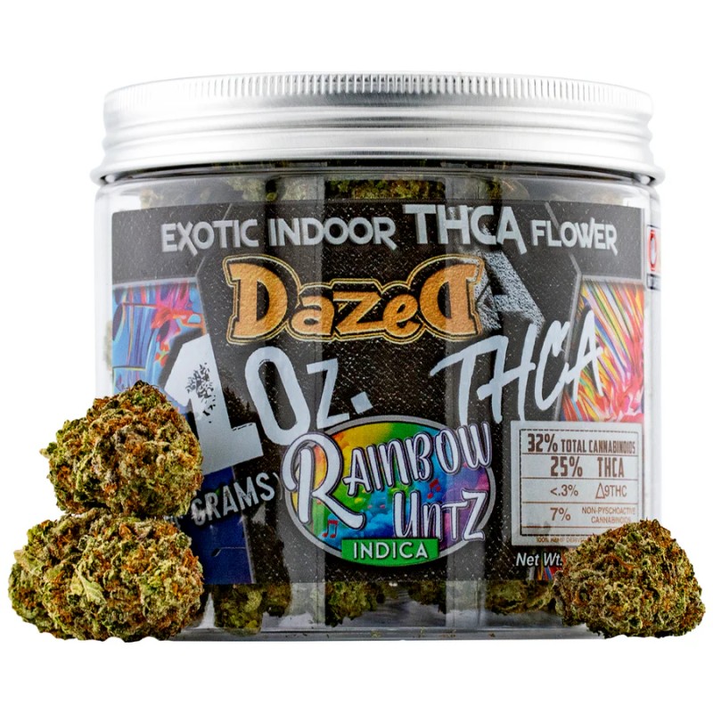 BRIXZ FLOWER 1OZ THCA/D9P RAINBOW UNTZ