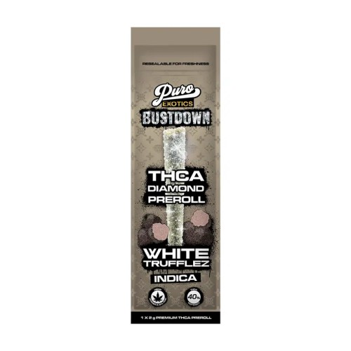 BUSTDOWN PURO EXOTICS 2G PRE-ROLL WHITE TRUFFLE