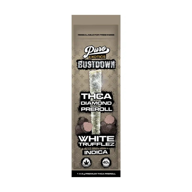 BUSTDOWN PURO EXOTICS 2G PRE-ROLL WHITE TRUFFLE