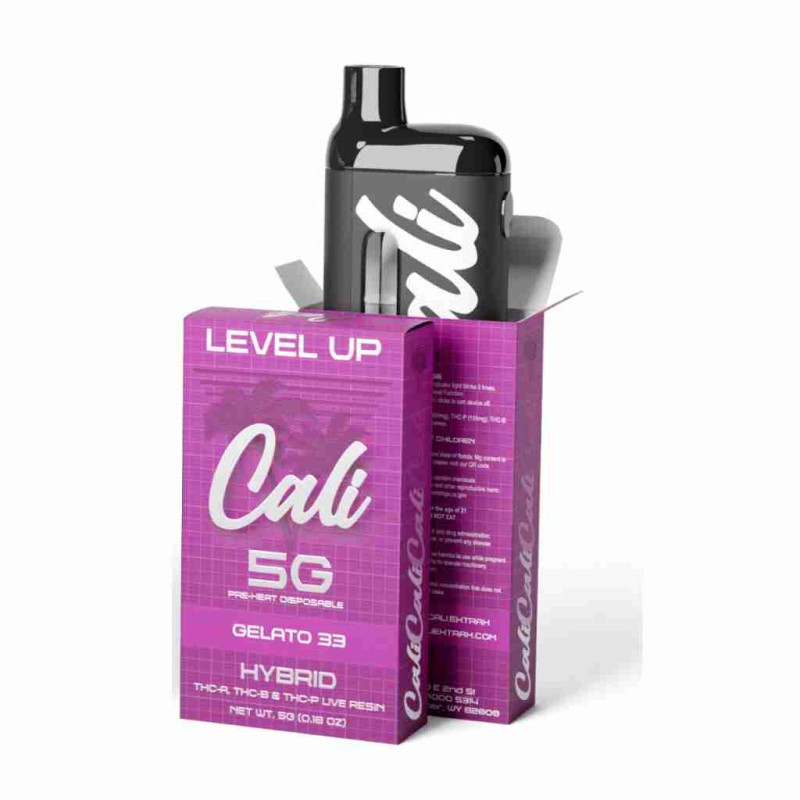 CALI 5G LEVEL UP DISPOSEABLE- GELATO 33 (H)