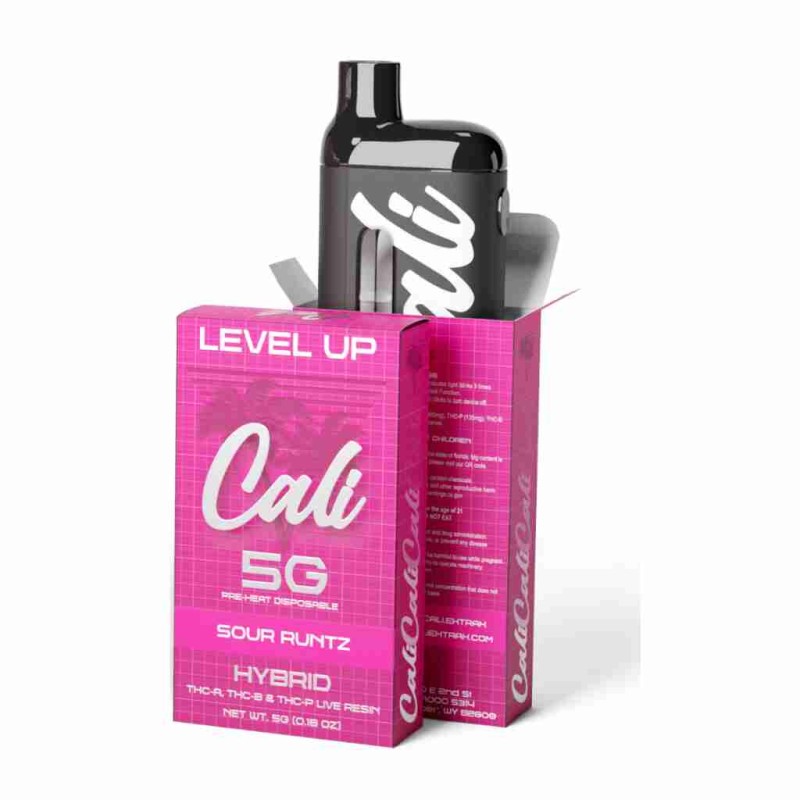 CALI 5G LEVEL UP DISPOSEABLE- SOUR RUNTZ (H)