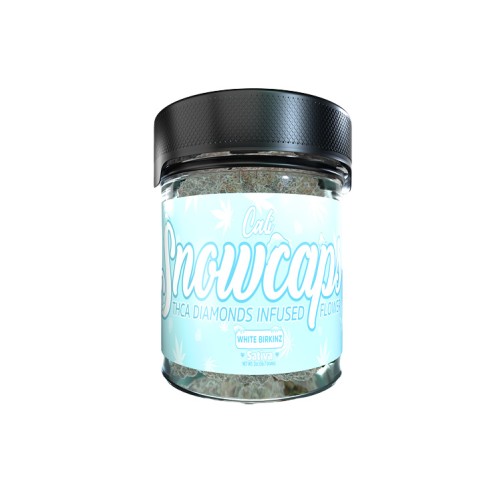 CALI EXTRAX SNOWCAPS THCA DIAMOND INFUSED TOP SHELF EXOTIC FLOWER 20Z- WHITE BIRKINZ (S)