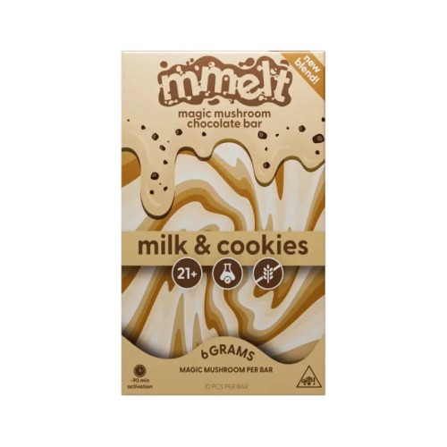 CALI MMELT 6G MUSHROOM CHOCOLATE- MILK & COOKIES