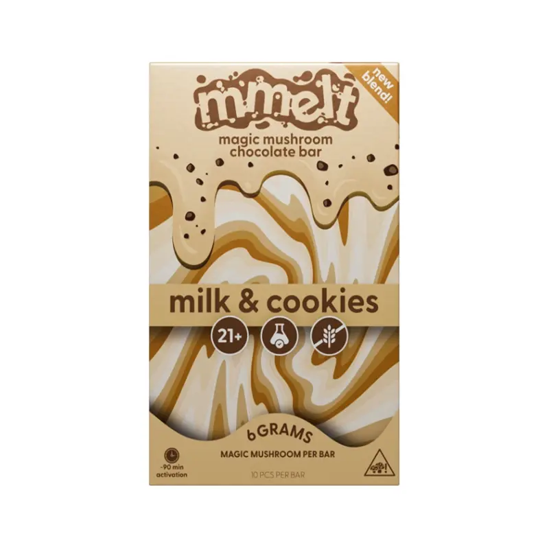 CALI MMELT 6G MUSHROOM CHOCOLATE- MILK & COOKIES