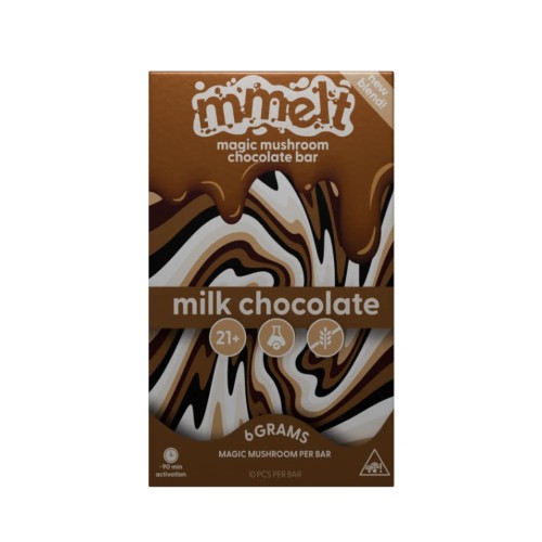 CALI MMELT 6G MUSHROOM CHOCOLATE- MILK CHOCOLATE