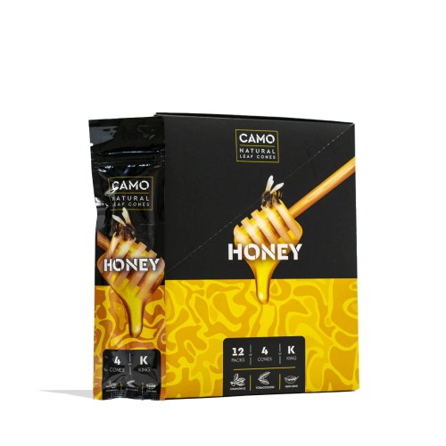 CAMO CONES KING SIZE - HONEY